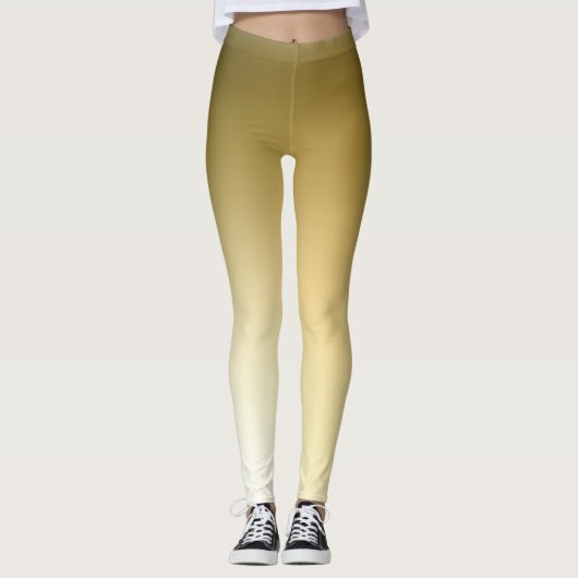 Freiformverlauf auf extragroßer Legging Leggings (Vorderseite)