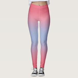 Freiformverlauf auf extragroßer Legging Leggings