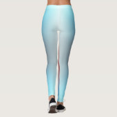 Freiformverlauf auf extragroßer Legging Leggings (Rückseite)
