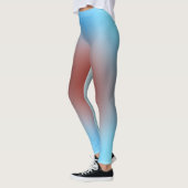 Freiformverlauf auf extragroßer Legging Leggings (Links)
