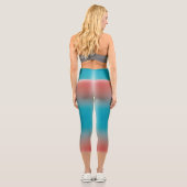 Freiformverlauf auf kleiner Legging (Rückseite)