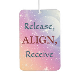 Freigabe, Ausrichten, Empfangen Autolufterfrischer