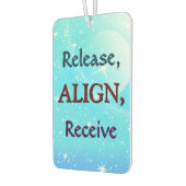 Freigabe, Ausrichten, Empfangen Autolufterfrischer (Links)