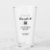 Freigabe der Bildprüfung QR-Code hinzufügen Websit Glas (Vorderseite)