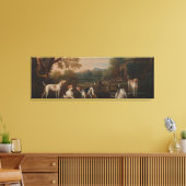 Freigabe der Hunde Leinwanddruck (Insitu (Wohnzimmer))