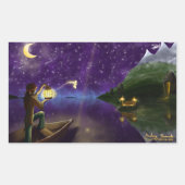 Freigabe der Luftkleber Rechteckiger Aufkleber (Vorderseite)