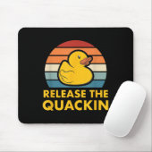Freigabe des Quackin Quote Rubber Duckling Acc Mousepad (Mit Mouse)