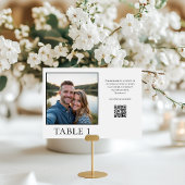 Freigabe von Fotos QR-Code Tischnummer