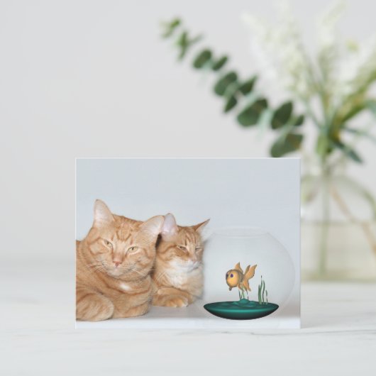 Freigabe von Qualitätszeiten Postkarte (Stehend Vorderseite)