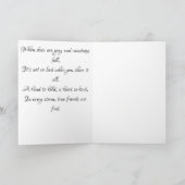 Freigabe wird Gekümmert Ankündigung (Innenseite)