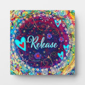 Freigabehebel florale Inspirationsquelle Fotoplatte (Vorderseite)