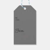 Freigeben des Lichts Geschenkanhänger (Rückseite)