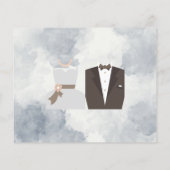 Freigeben einer Date-Idee für mehrere Brautpartys Flyer (Hinten)