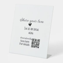 Freigeben Sie Liebe Scan QR-Code hinzufügen sozial