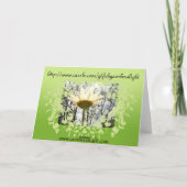 Freigebige Segen-Gruß-Karte! Karte (Rückseite)