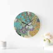 Freigebiger Frühling II Große Wanduhr (Zuhause)