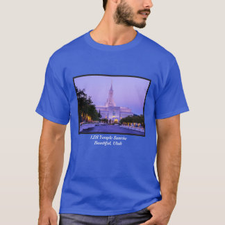 Freigebiger LDS mormonischer Tempel-Sonnenaufgang T-Shirt