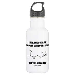 Freigegeben im autonomen Nervensystem-Azetylcholin Trinkflasche