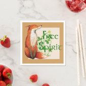 Freigeistiger Fuchs Serviette (Beispiel)