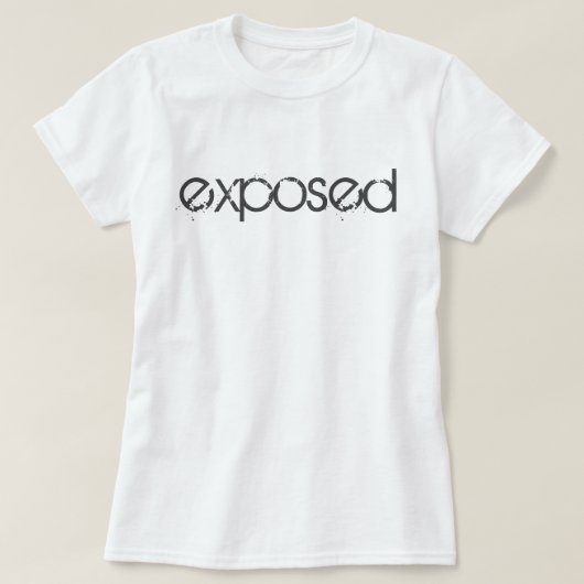 Freigelegt T-Shirt (Design vorne)