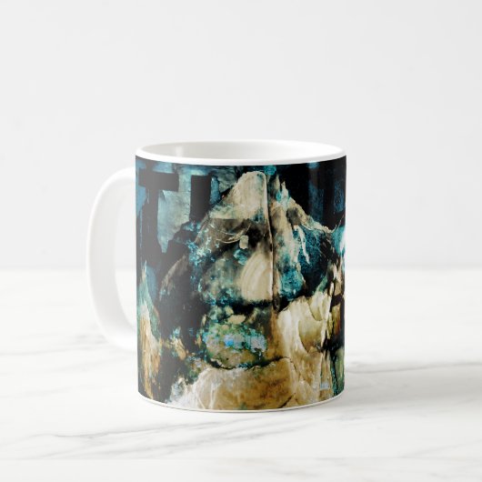 Freigesprochen Kaffeetasse (Vorderseite Links)