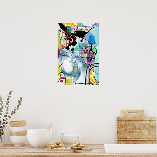 Freigestellt Kandinsky 1.2 Poster (Küche)