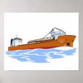 Freighter Mark W. Barker Poster (Vorne)
