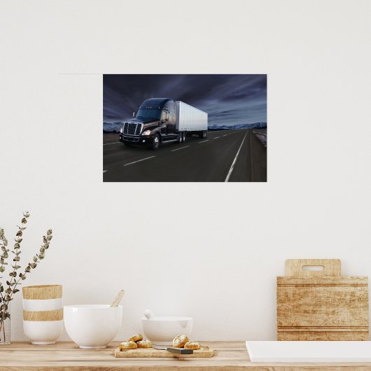 Freightliner Cascadia #21 Poster (Küche)