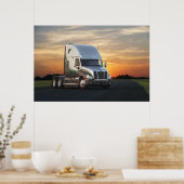 Freightliner Cascadia #27 Poster (Küche)
