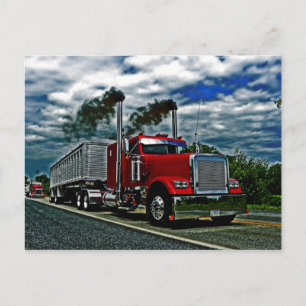 Freightliner Rollin Postcard Postkarte