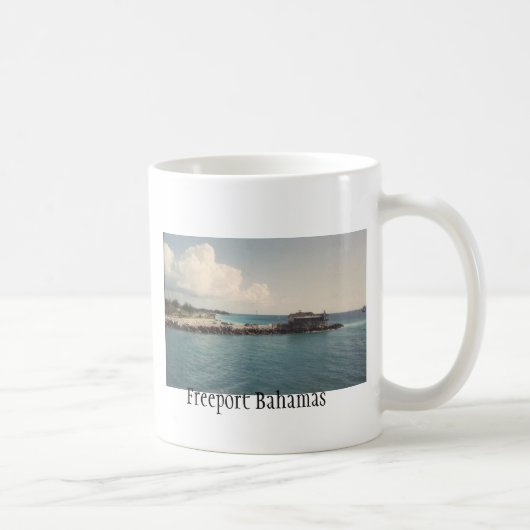 Freihafen-Bahamas-Kaffee-Tasse Kaffeetasse (Rechts)