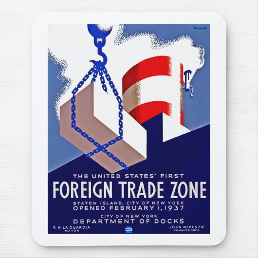 Freihandelszone Mousepad (Vorne)