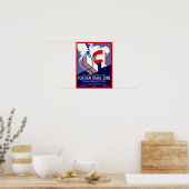 Freihandelszone Poster (Küche)