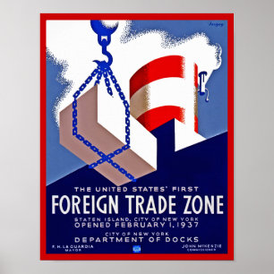 Freihandelszone Poster
