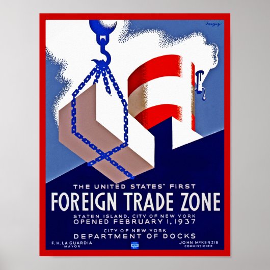 Freihandelszone Poster (Vorne)