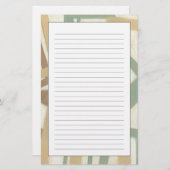 Freihändige Malerei vom Normannen Wyatt Briefpapier (Vorne/Hinten)