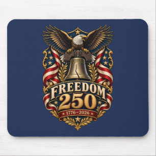 Freiheit 250 Liberty Bell Adler Navy-Mauspad Mousepad