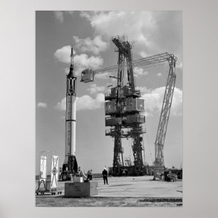 Freiheit 7 (Produkteinführungs-Vorbereitungen Poster