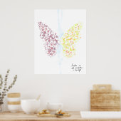 Freiheit Akryllische Wandkunst Poster (Küche)