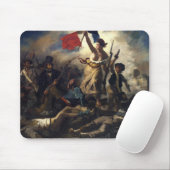 Freiheit als Führer des Volkes Mousepad (Mit Mouse)