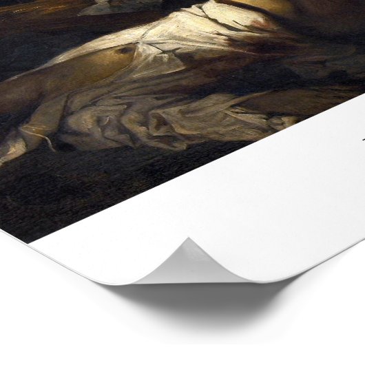 Freiheit als Führer des Volkes Poster (Ecke)