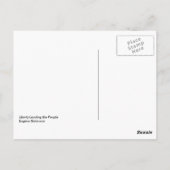 Freiheit als Führer des Volkes Postkarte (Rückseite)