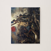 Freiheit als Führer des Volkes Puzzle (Vertikal)