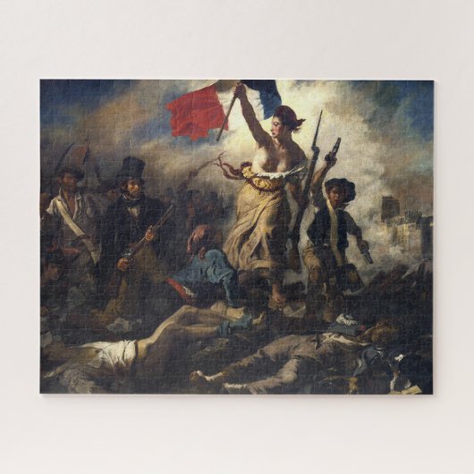 Freiheit als Führer des Volkes Puzzle (Horizontal)