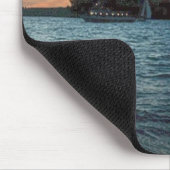 Freiheit am Sonnenuntergang Mousepad (Ecke)