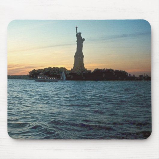 Freiheit am Sonnenuntergang Mousepad (Vorne)