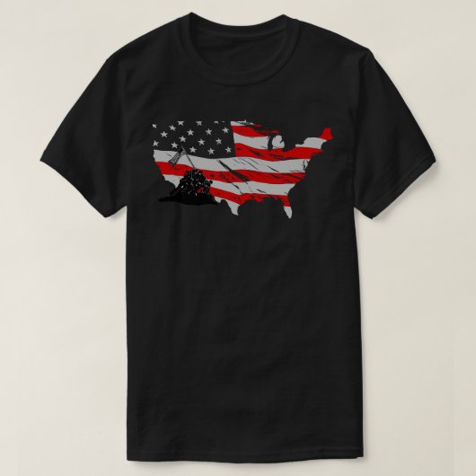 Freiheit Amerika T-Shirt (Design vorne)