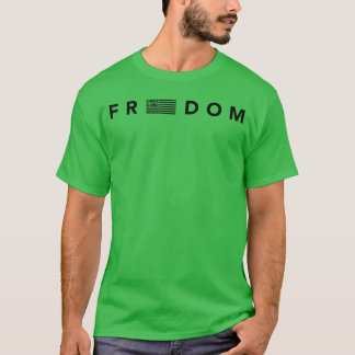 Freiheit Amerikanische Flagge Christus ist König D T-Shirt