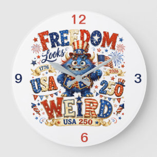 Freiheit (Andenken) Große Wanduhr