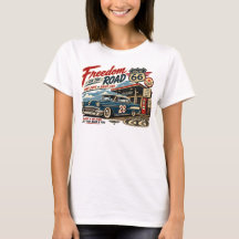 Freiheit auf der Straße Route 66 Vintage Hot Rod F